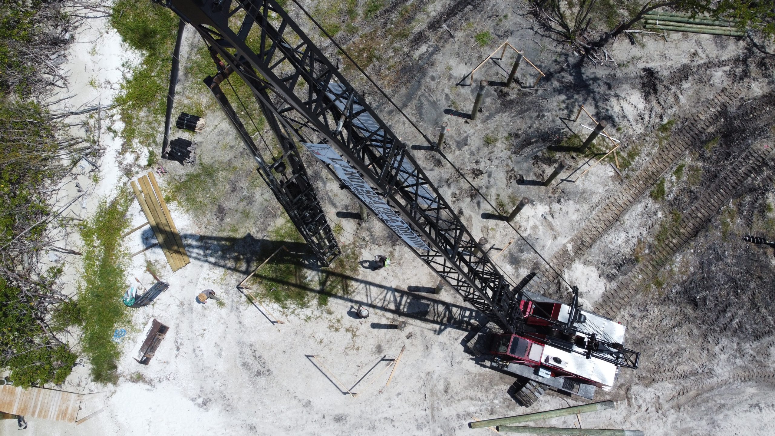 Crane Excavation